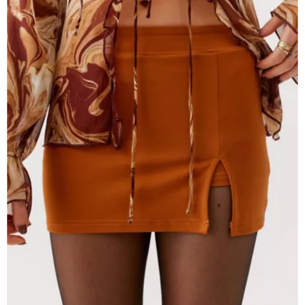 UO Grace Knit Micro Mini Skort